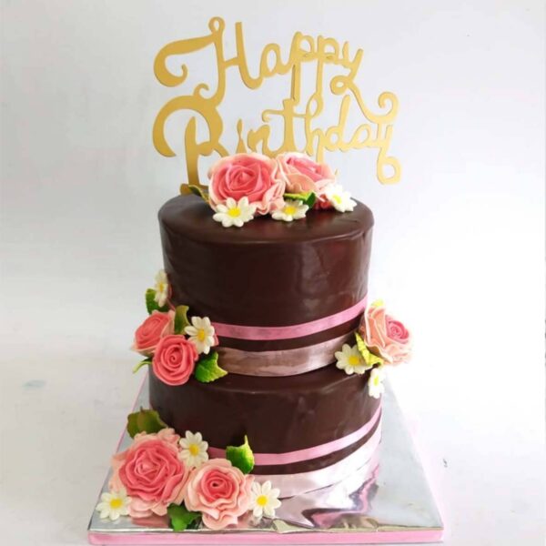 Double Choco Cake Surabaya